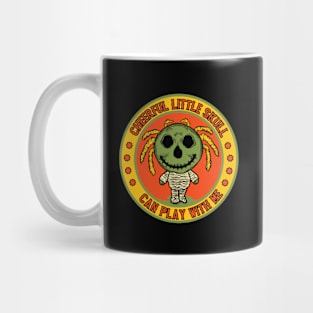 Cheerful little skull - Can play with me Mug